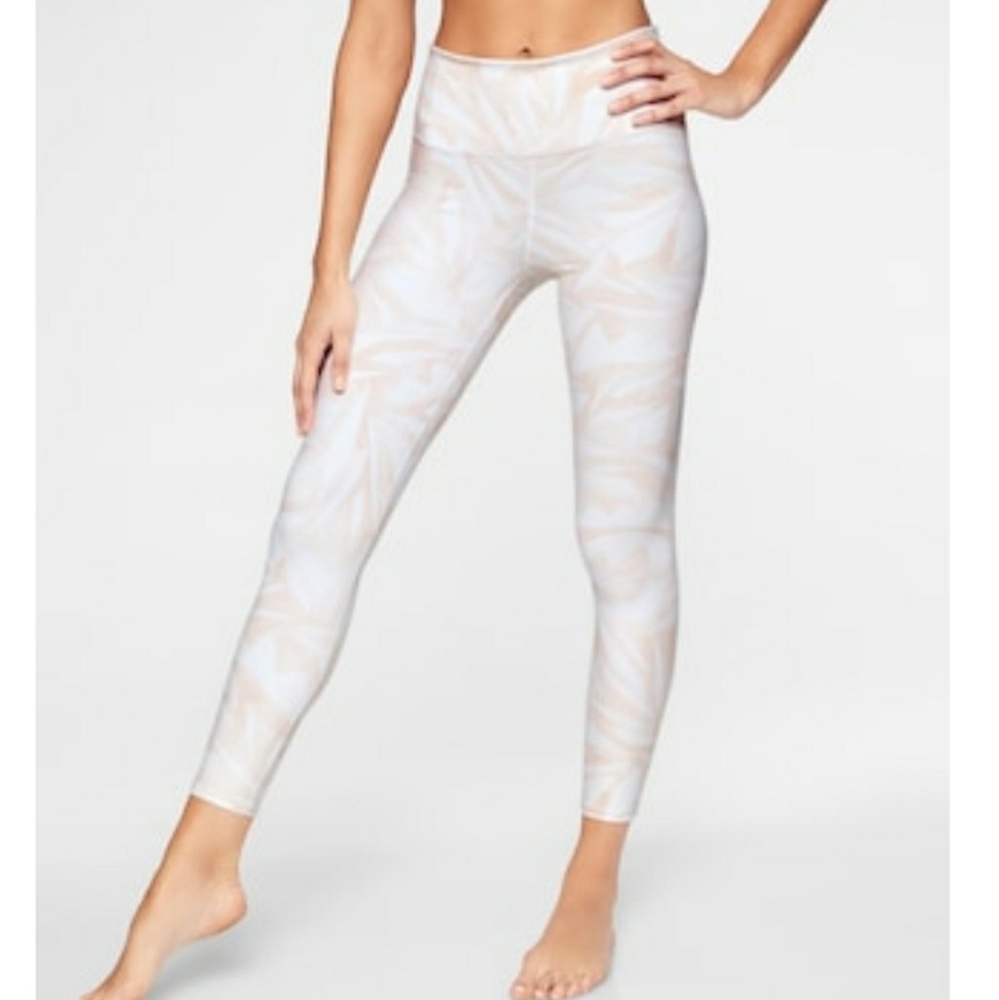 Athleta | 7/8 High Rise Tropical Print Leggings - Picture 1 of 5
